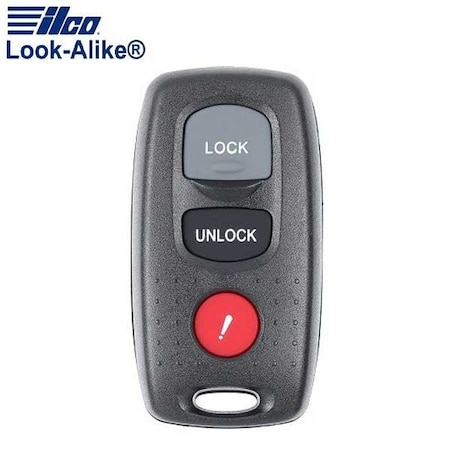 Ilco LAL RKE-MAZ-3B2 Mazda 3 Button Remote Keyless Entry (KPU41846) ILCO-AX00012260